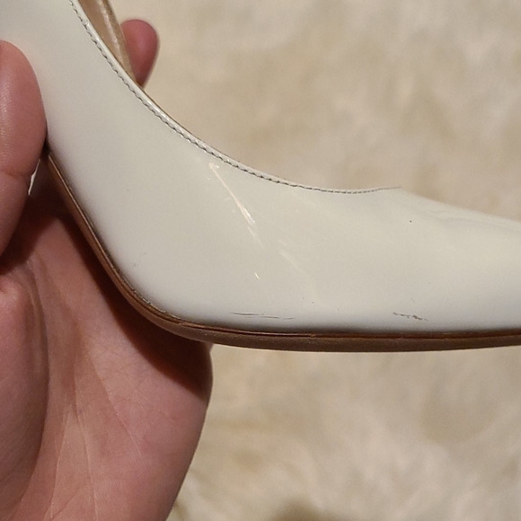 White Manolo Blahnik heels - Picture 6 of 7